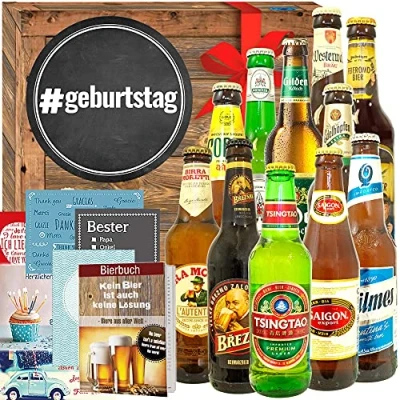 Abbildung von Geburtstag ++ Geschenk 12x Bier Welt und DE Geschenkidee zum