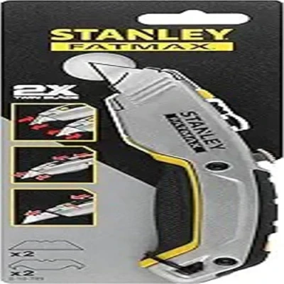 Abbildung von STANLEY Cuttermesser, 2 einziehbar Klingen FatMax Extreme Twin Blade