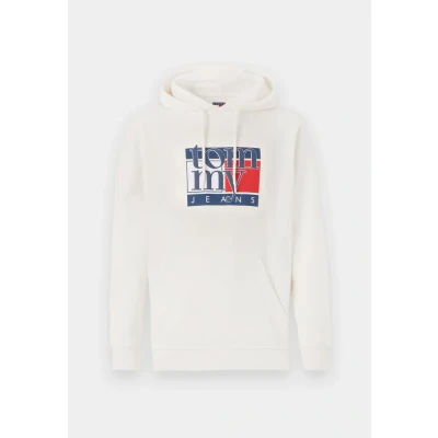 Abbildung von Tommy Jeans Hoodie &quot;TJM RWB FLAG&quot;, Regular Fit, Sweatshirt, mehrfarbiger Print