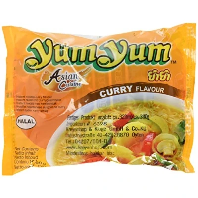 Abbildung von Yum Instant Nudeln Curry Geschmack 60 g