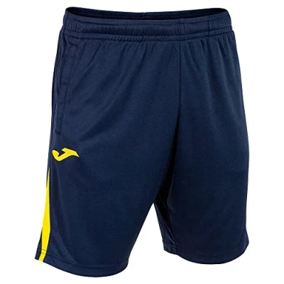 Abbildung von Joma Herren Mann Championship Vii Bermuda, Marineblau, Gelb, 10 11 Jahre EU