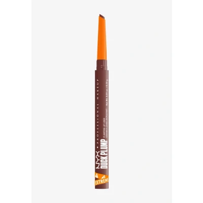 Abbildung von NYX Professional Makeup Duck Plump Plumping Lip Liner, Dash of Cocoa brauner Lippenkonturenstift für pralle Lippen, 0.3 g