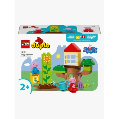 Abbildung von LEGO DUPLO Peppa Pig 10431 Peppas Garten mit Baumhaus