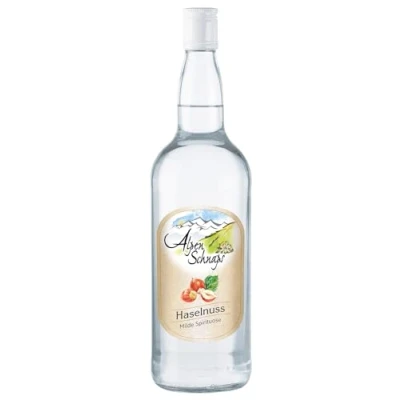Abbildung von Alpenschnaps Steinbeisser 1 x 1l Haselnuss pures Alpenglück im Glas