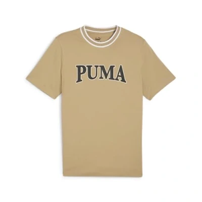 Abbildung von Puma Squad Graphic Tshirt print, Herren, Größe: Small, Prairie tan