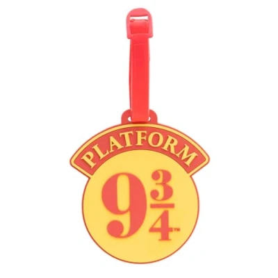 Abbildung von Grupo Erik Kofferanhänger Harry Potter Hogwarts Express Gleis 9 3/4 Gepäckanhänger für Koffer 10 x 13 cm Reisezubehör Travel Essentials Offizieller Fanartikel