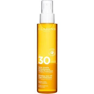 Abbildung von CLARINS Huile Solaire Embellissante Haute Protection SPF 30 150 ml