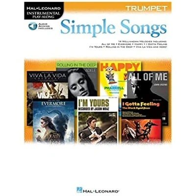 Abbildung von Simple Songs: Trumpet (Hal Leonard Instrumental Play Along): With Downloadable Audio