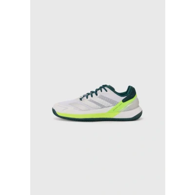 Abbildung von adidas Herren Defiant Speed 2 Clay Tenis Shoes Tennisschuhe, FTWR White/Aurora ivy/FTWR White, 43 1/3 EU