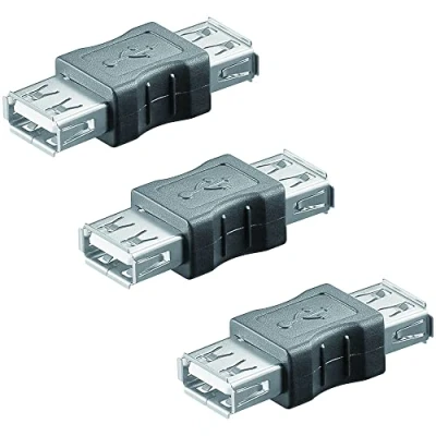 Abbildung von USB2.0 Adapter USB A Buchse Auf Gender Changer Flexibler Anschluss FÜR Ihre Geräte