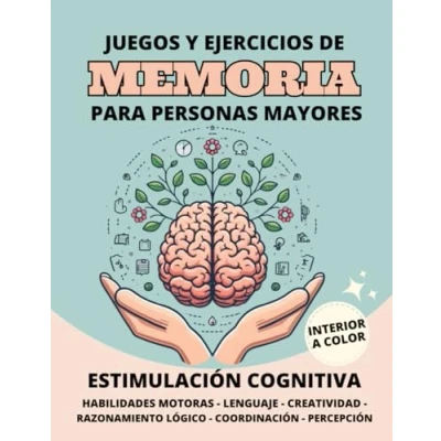 Abbildung von Juegos y Ejercicios de MEMORIA para personas Mayores. estimulación Cognitiva: Pasatiempos mayores entrenar la MENTE. Letra GRANDE (Cuadernos cognitiva)