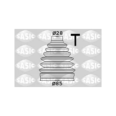 Abbildung von SASIC 1906130 Achsmanschette radseitig Thermoplast NISSAN: Qashqai / Qashqai+2 I, X Trail