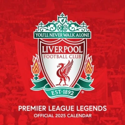 Abbildung von Liverpool FC Legends Square Calendar 2025