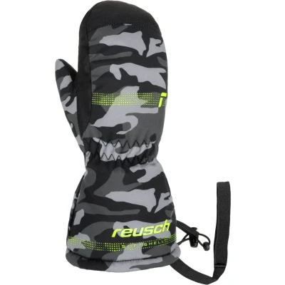 Abbildung von Reusch MAXI RTEX XT Fäustling Black grey camou für Kinder, Größe: 2,