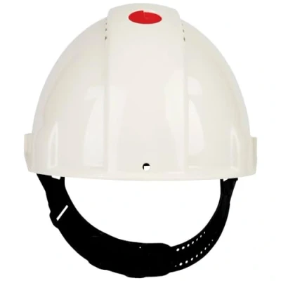 Abbildung von 3M Schutzhelm, Uvicator, Pinlock Verschluss, belüftet, Lederschweißband, Weiß, G3000DUV VI
