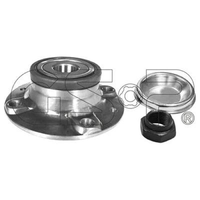Abbildung von GSP 9225011K Radlagersatz mit integriertem ABS Sensor 129mm PEUGEOT: 206 Schrägheck, SW, 1007 CITROËN: C3 I C2 Schrägheck