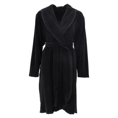 Abbildung von Vossen Ariel Bademantel, Damen, Größe: Large, Schwarz