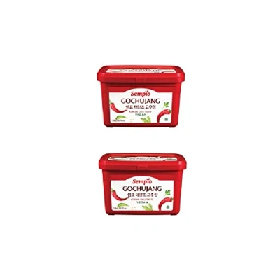 Abbildung von Pamai Pai® Doppelpack: 2 x 500g Koreanische Paprikapaste Sempio rote Chilipaste Paprika
