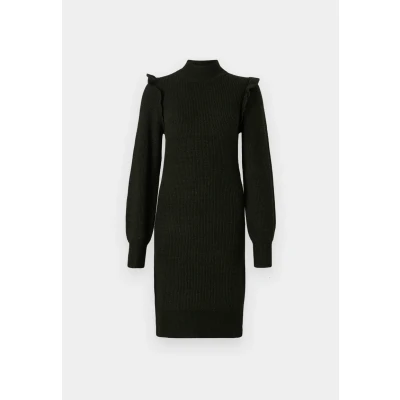 Abbildung von Object OBJMALENA L/S Ruffle Knit Dress NOOS