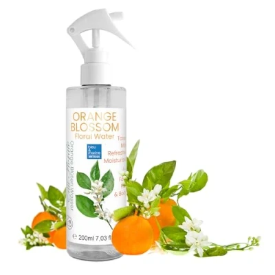 Abbildung von Bleu &amp; Marine Bretania Natur Hydrolat Orangenblüte 200ml Anti Age Reinigende Gesichtspflege Erfrischung Reisen Trockene Reife Haut