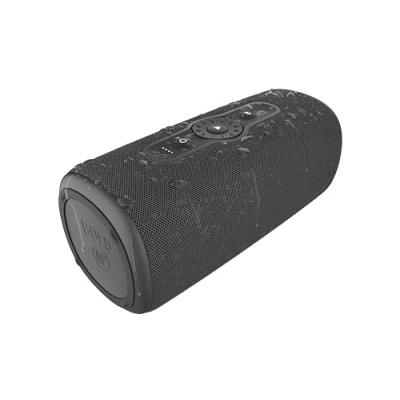 Abbildung von Fresh &#039;n Rebel Bold M2, Bluetooth Lautsprecher mit 24 Uhr spielzeit, Wasserdichter (IP67) Tragbarer musikbox Bluetooth, Party Mode, Lautstärkeregelungsring, Tiefe Bässe, Kräftige Lautstärke (Schwarz)