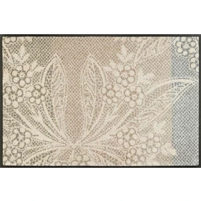 Abbildung von wash+dry by Kleen Tex Fußmatte &quot;Floral Lace&quot;, rechteckig