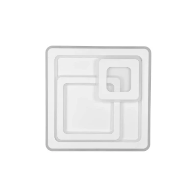 Abbildung von Trio Leuchten LED Deckenleuchte Jive 623419231, Metall Weiß matt, inkl. 48 Watt LED, Fernbedienung, Dimmer, Farbwechsel, Nachtlicht