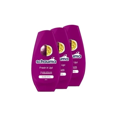 Abbildung von Schauma Schwarzkopf Pflege Spülung Fresh it up! (3x 250 ml), Haarspülung pflegt beanspruchte Haarspitzen, verleiht Geschmeidigkeit ohne zu beschweren