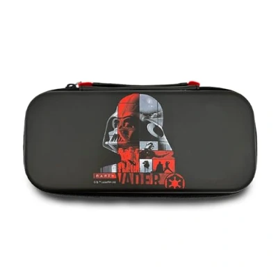 Abbildung von WONDEE Nintendo Switch Tasche, OLED und Lite Hülle mit Exklusivem Star Wars Darth Vader Design Interner Bildschirmschutz Platz für 10 Spiele Zubehör, Geschenke