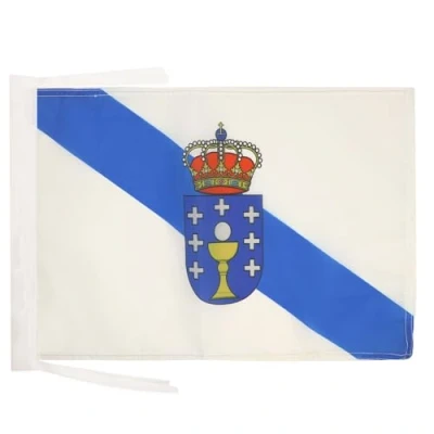 Abbildung von AZ FLAG Flagge Galicien 45x30 cm Mit Kordel Fahne 30 x 45 Flaggen