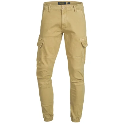 Abbildung von Indicode Jeans August Cargohose, Herren, Größe: Small, Light brown