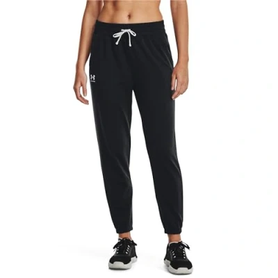 Abbildung von Hose Under Armour Rival Terry. Schwarz. Damen