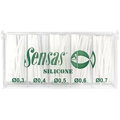 Abbildung von Sensas Silicon Tubes 0,3 0,7mm Kleinmaterial