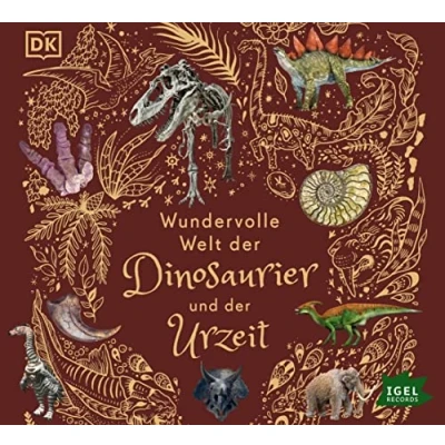 Abbildung von Wundervolle Welt der Dinosaurier und Urzeit: Kurzweilige Hörreise in die faszinierende Zeit für Kinder ab 5 Jahren