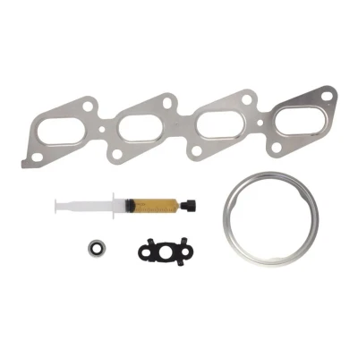 Abbildung von ALANKO 10920785 Montagesatz, Lader mit Dichtungen Stehbolzen, Mutter, Montageanleitung OPEL: Insignia A Sports Tourer, Corsa D Schrägheck