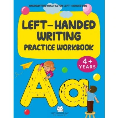 Abbildung von left handed Writing practice Workbook: Handwriting for kids