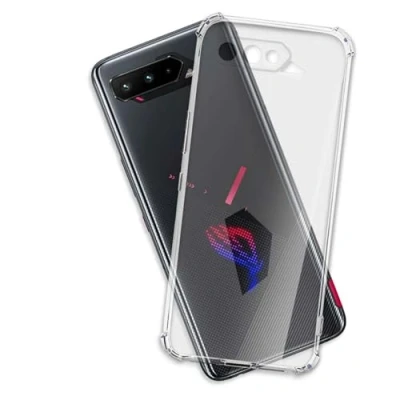 Abbildung von mtb more energy® Case Soft Armor kompatibel mit Asus ROG Phone 5, 5 Ultimate, Pro (ZS673KS, 6.78&#039;&#039;) verstärkte Ecken Kameraschutz 1,5mm TPU Schutz Hülle Cover Tasche Handyhülle