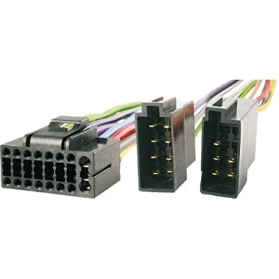 Abbildung von Audioproject A295 Auto Radio Adapter Stecker kompatibel für JVC 16 pin ISO Buchse KD ADV AV R LX Autoradio Universal Kabel 22 x 10 mm