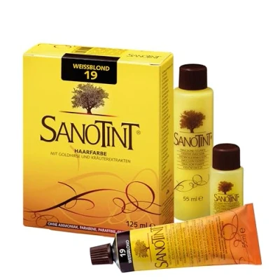 Abbildung von SANOTINT® Haarfarbe 19 ?Weißblond? (0.12 L)