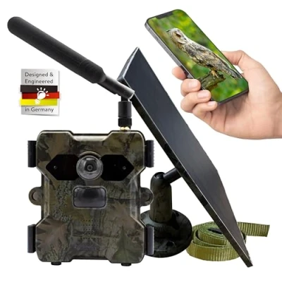 Abbildung von 4G Wildkamera TX 189 + Solar Panel