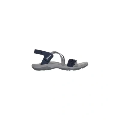 Abbildung von Skechers Damen Reggae Slim Takes Two Sandals, Navy Gore/Durabuck/White Trim, 36 EU