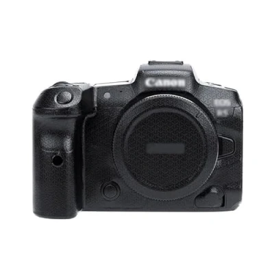 Abbildung von JJC Anti Kratz Schutz Aufkleber, kompatibel mit Canon EOS R6 spiegellose Kamera, rutschfeste Kameragehäuse, Skin Cover Film (gewebtes Muster)