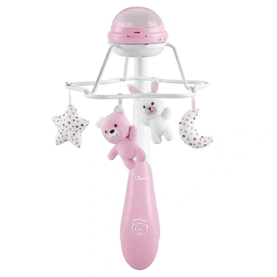 Abbildung von Chicco Mobile 3in1, rosa, mit Regenbgenprojektion