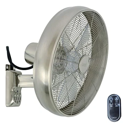 Abbildung von Beacon Wandventilator Breeze chromfarben/klar Ø 41 cm leise