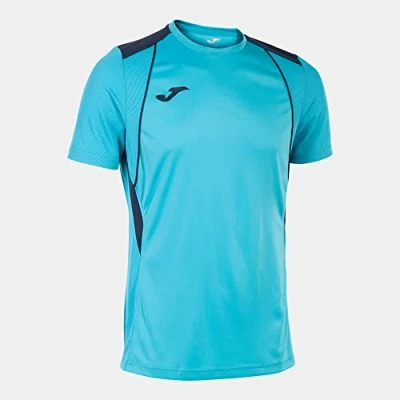 Abbildung von Joma Kurzarmshirt Mann Championship VII neon türkis marineblau