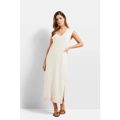 Abbildung von bugatti Strickkleid, Damen, Größe: Large, Beige
