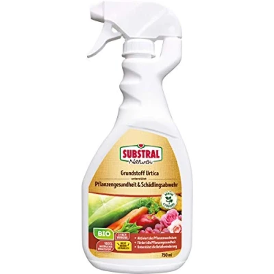 Abbildung von Substral Naturen Bio Grundstoff Urtica, unterstützt Pflanzengesundheit, Schädlingsabwehr und Befallminderung, 750 ml