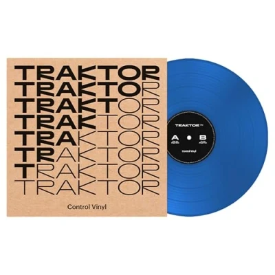 Abbildung von Native Instruments TRAKTOR Control Vinyl MK2 2024 Edition, blue DJ