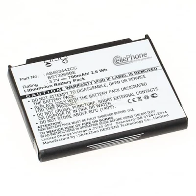 Abbildung von cellePhone Akku Li Ion kompatibel mit Samsung SGH D900 D900B D900i D908 E690 E780 E783 E788 M359 (Ersatz für AB503442CC)