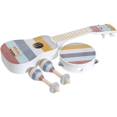 Abbildung von KINDSGUT Spielzeug Musikinstrument Musikinstrumenten Set Streifen
